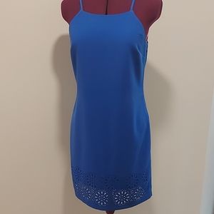 Blue Cutout Dress